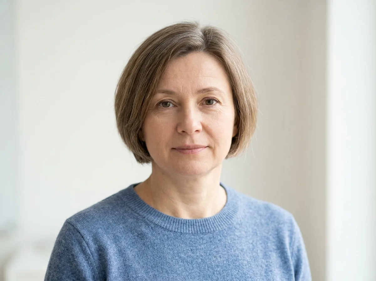 Аватар пациентки Светланы, женщина средних лет, нейтральный портрет на светлом фоне